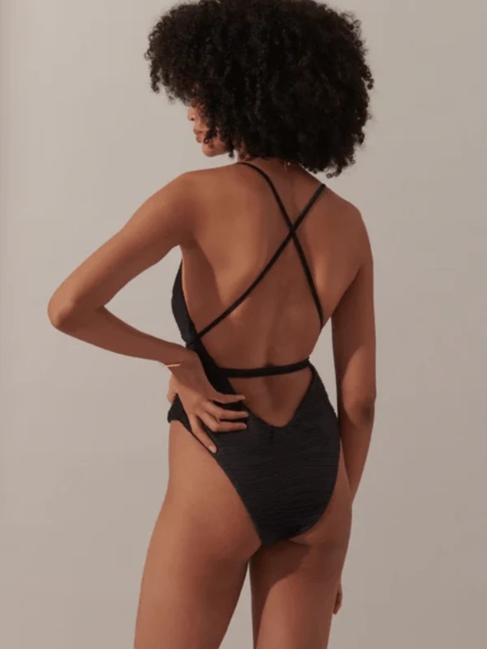 BLUEBELLA
Orta Multi-Way Plunge Swimsuit - Black sz-M - Picture 5 of 7